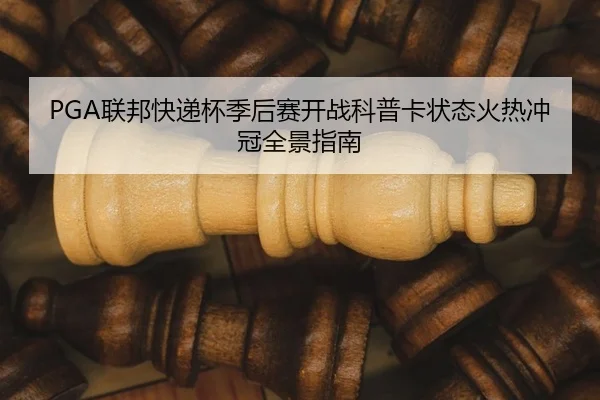 PGA联邦快递杯季后赛开战科普卡状态火热冲冠全景指南